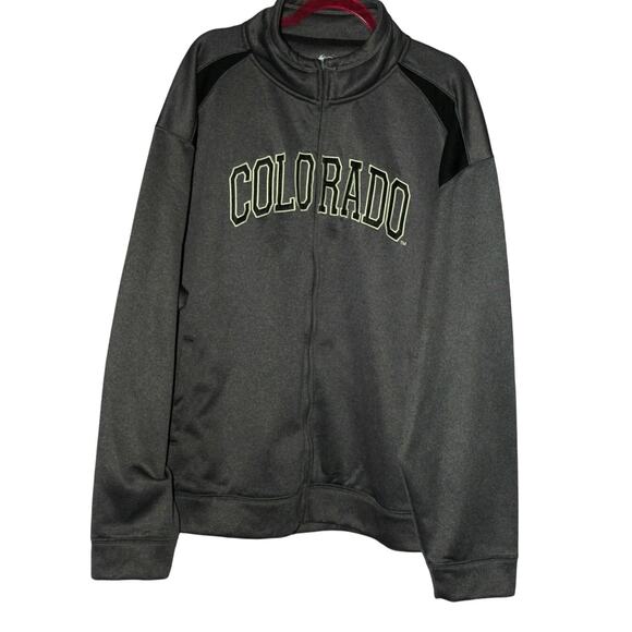 Campus Drive Colorado State Zip-Up Turtleneck Sweater XXL - Picture 1 of 5